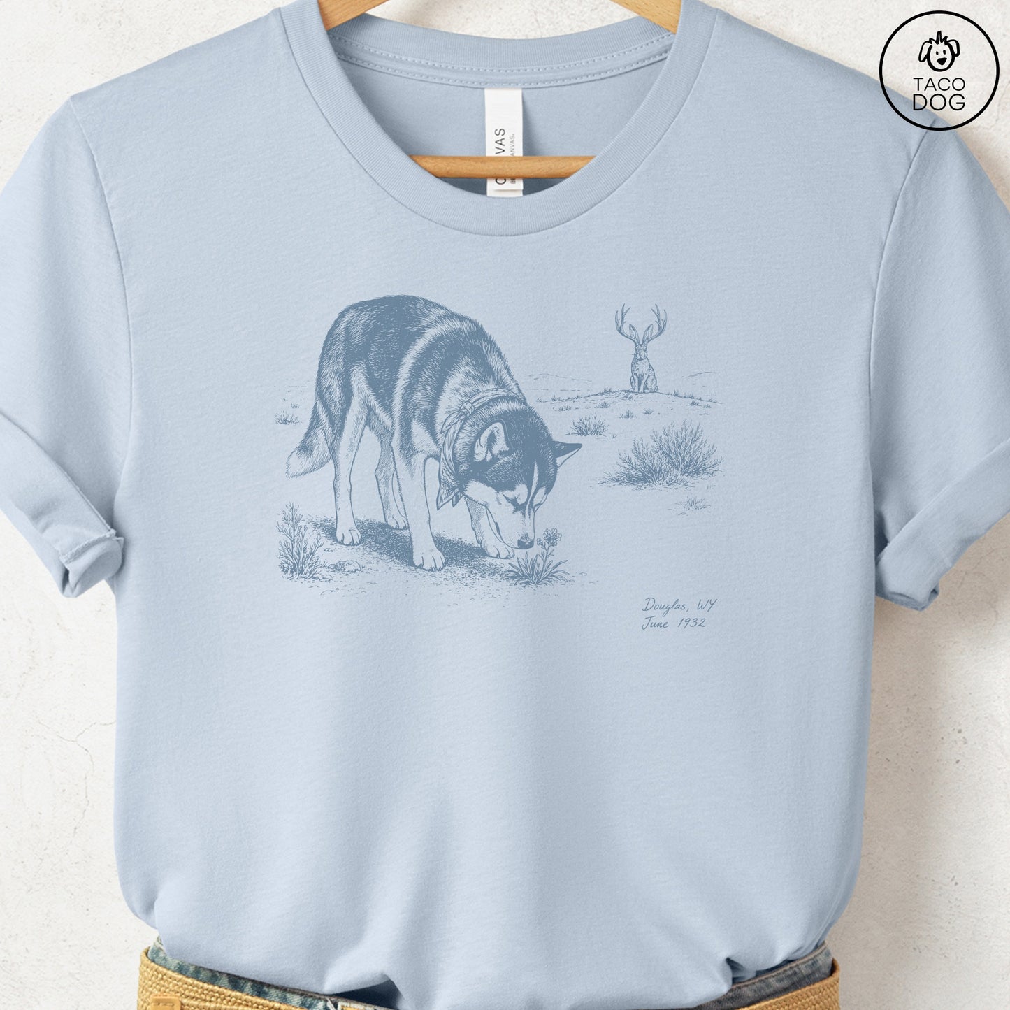 Husky Jackalope T-Shirt