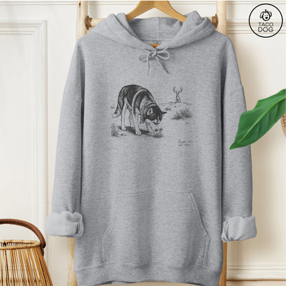Husky Jackalope Hoodie