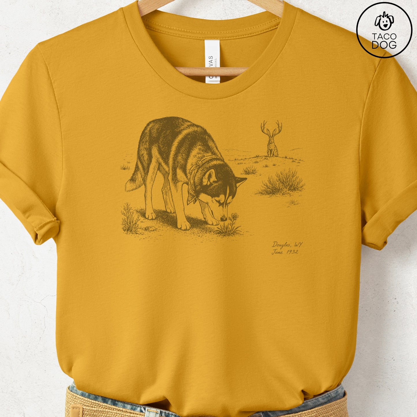 Husky Jackalope T-Shirt