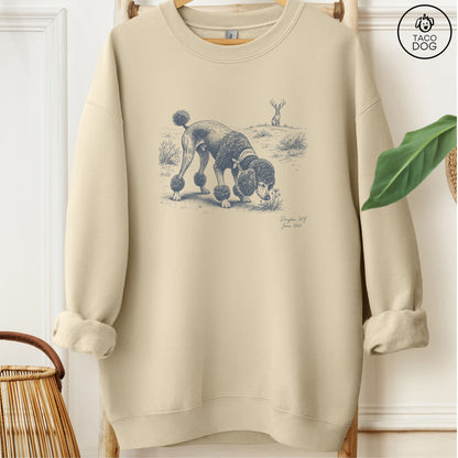 Poodle Jackalope Sweatshirt