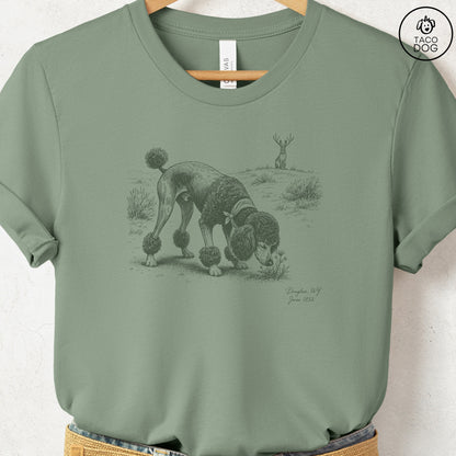 Poodle Jackalope T-Shirt