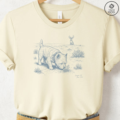 Westie Jackalope T-Shirt