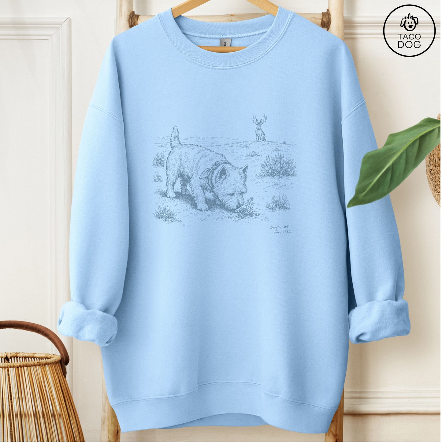 Westie Jackalope Sweatshirt