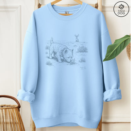 Westie Jackalope Sweatshirt