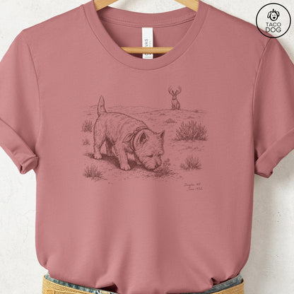 Westie Jackalope T-Shirt