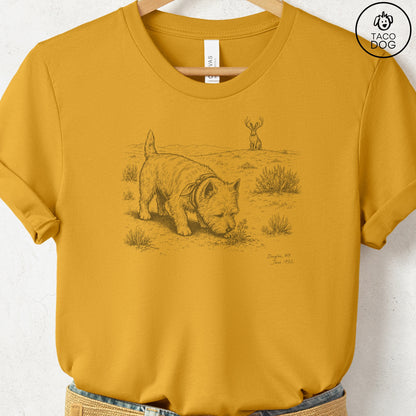 Westie Jackalope T-Shirt