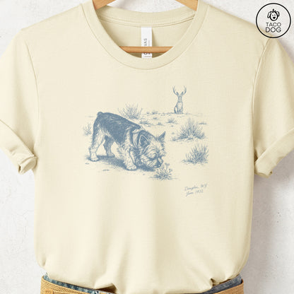 Yorkshire Terrier Yorkie Jackalope T-Shirt