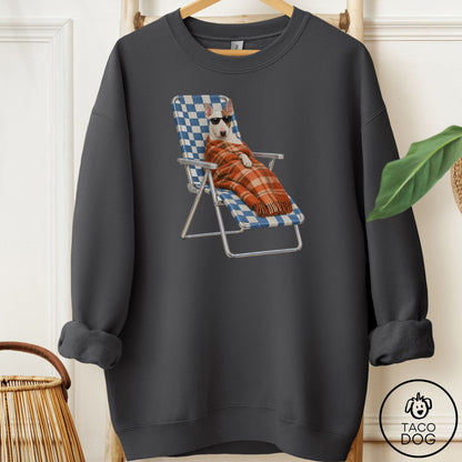 Bull Terrier Layering Sweatshirt Charcoal Taco-Dog