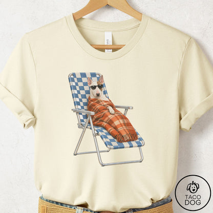 Bull Terrier Layering T-Shirt Natural Taco-Dog
