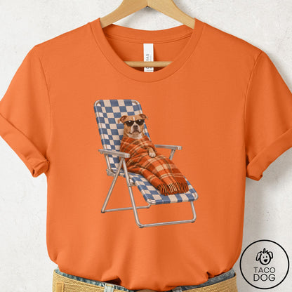 Pitbull Layering T-Shirt Burnt Orange Taco-Dog