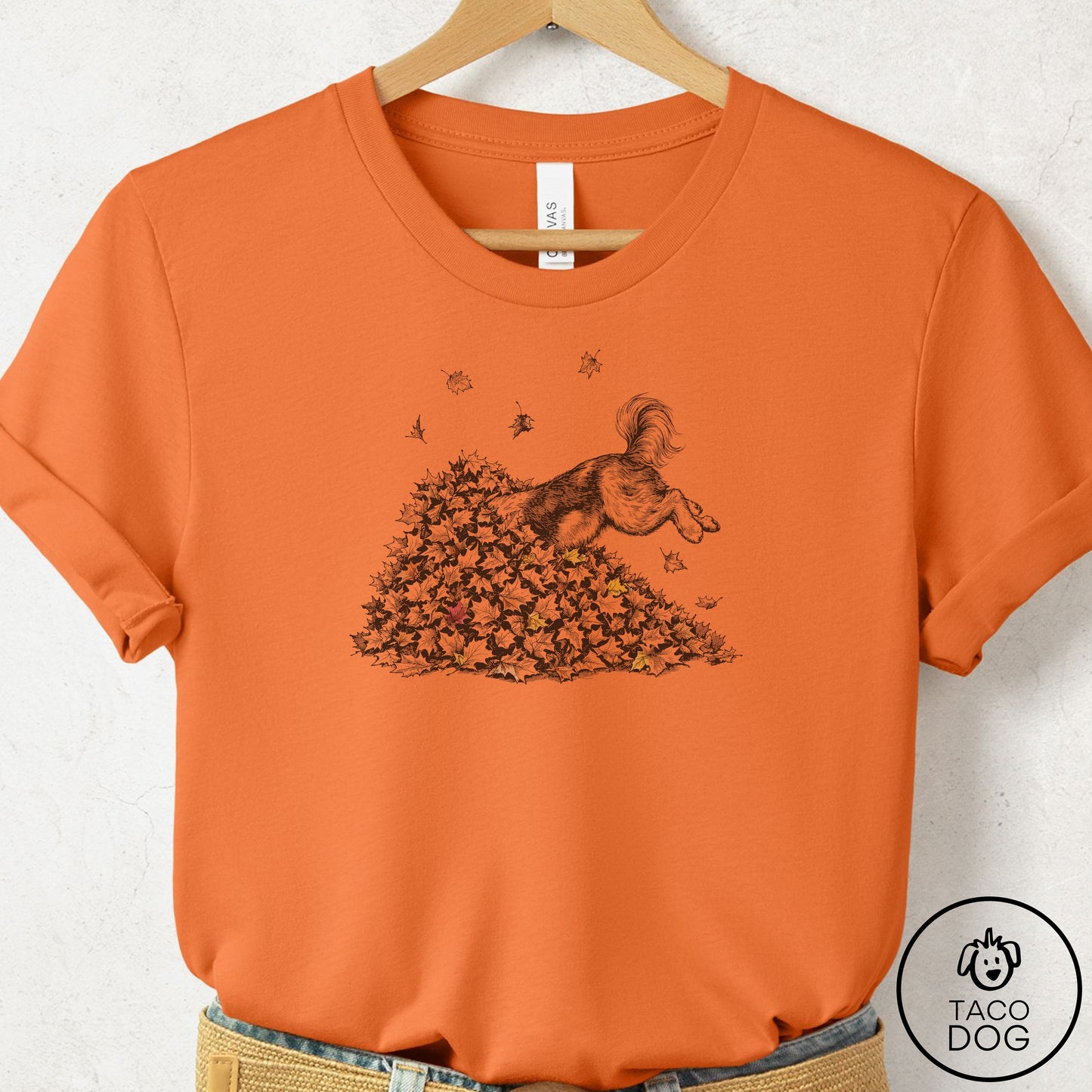 Shih Tzu Leaf Jump T-Shirt