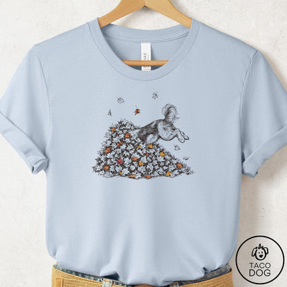 Shih Tzu Leaf Jump T-Shirt