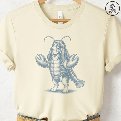 Basset Hound Lobster T-Shirt