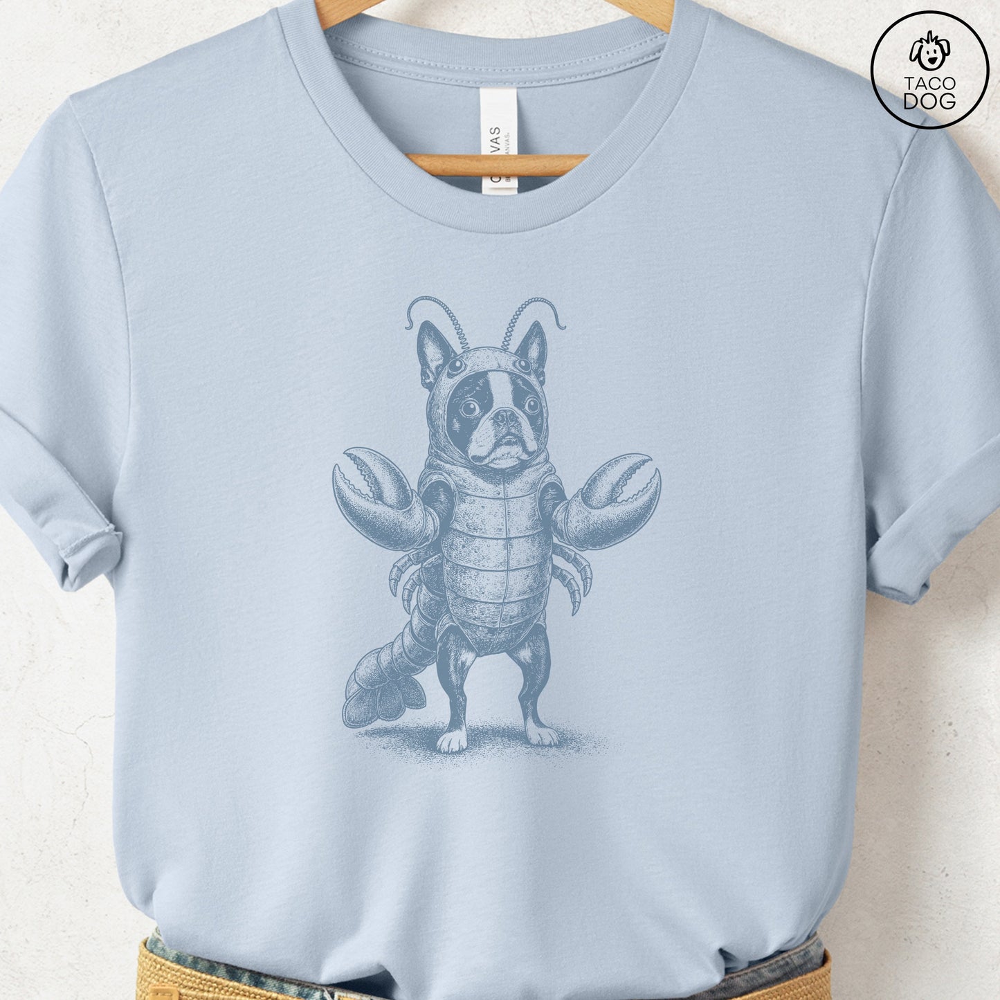 Boston Terrier Lobster T-Shirt