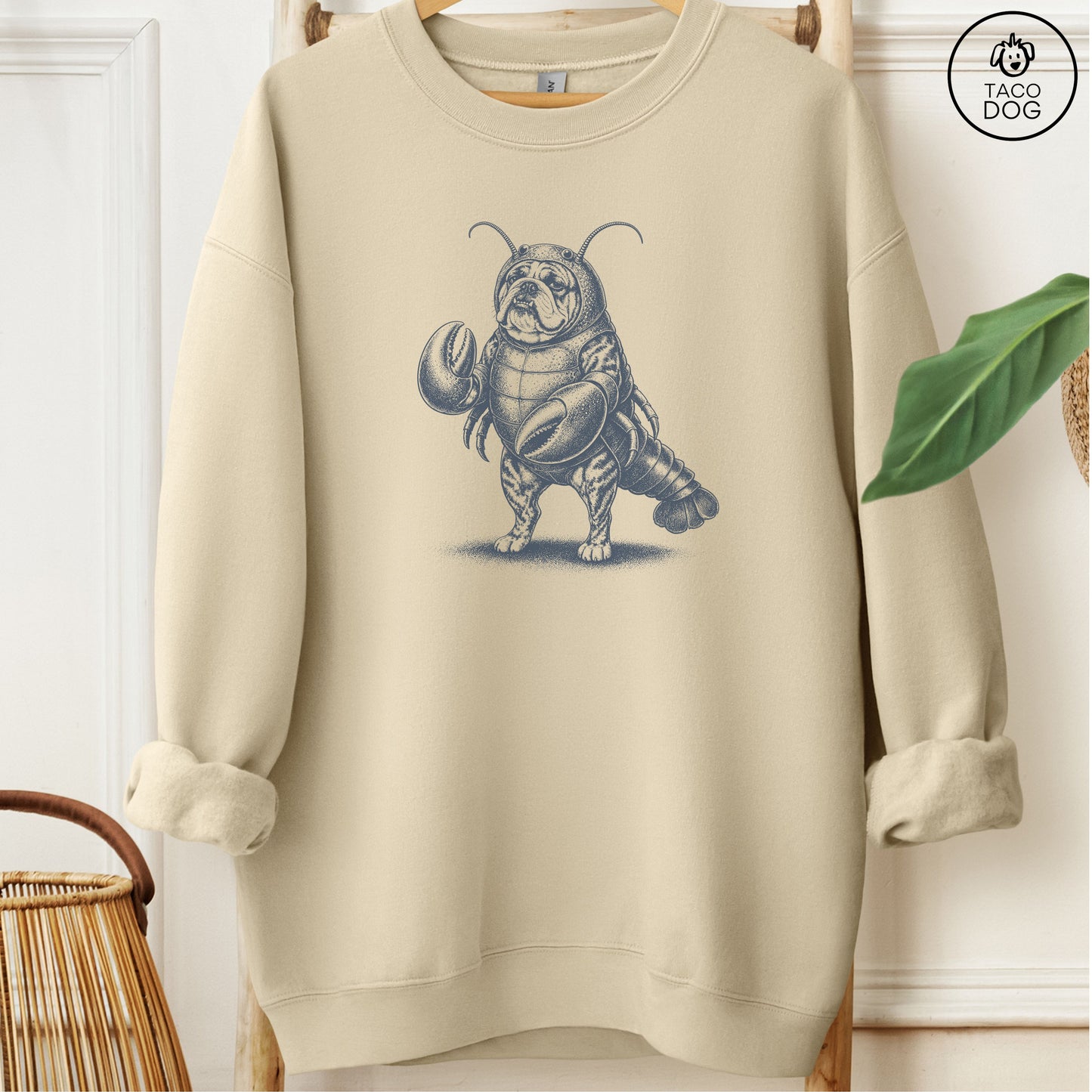 English Bulldog Lobster Sweatshirt
