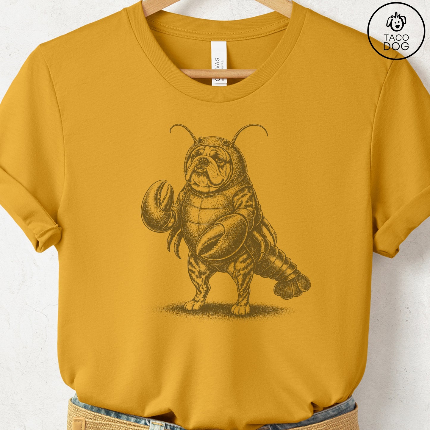 English Bulldog Lobster T-Shirt