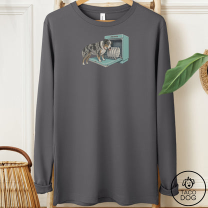 Australian Shepherd Lower Rack Long Sleeve Tee