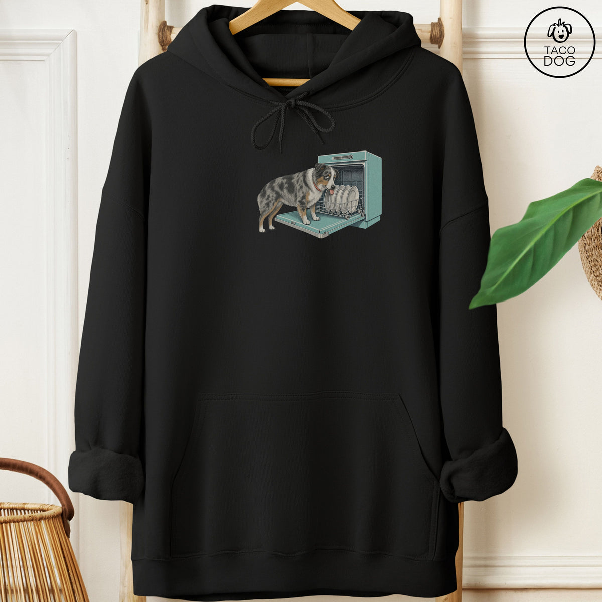 Australian Shepherd Lower Rack Hoodie