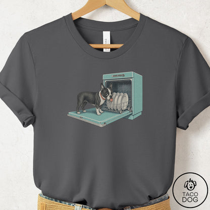 Boston Terrier Lower Rack T-Shirt