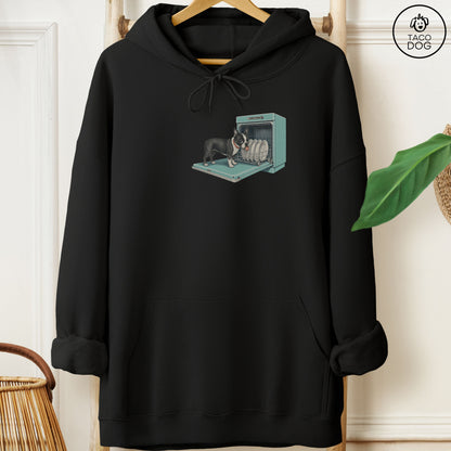 Boston Terrier Lower Rack Hoodie