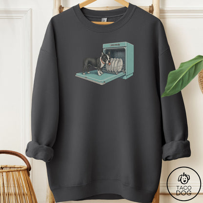 Boston Terrier Lower Rack Sweatshirt
