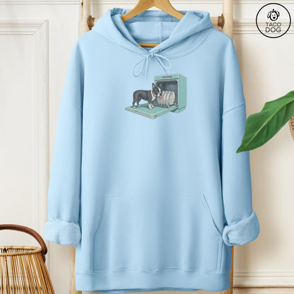 Boston Terrier Lower Rack Hoodie