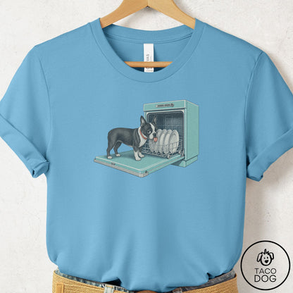 Boston Terrier Lower Rack T-Shirt