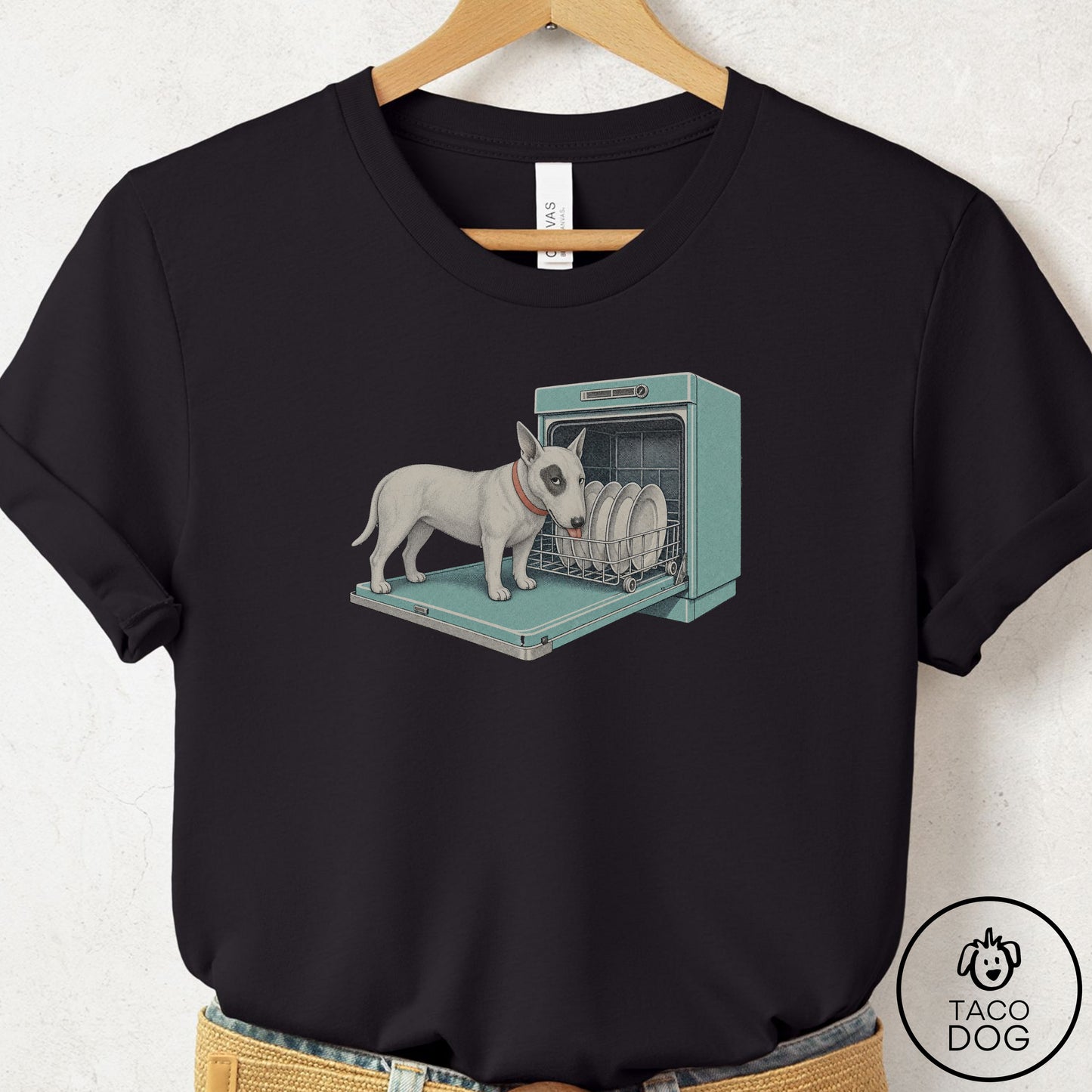 Bull Terrier Lower Rack T-Shirt