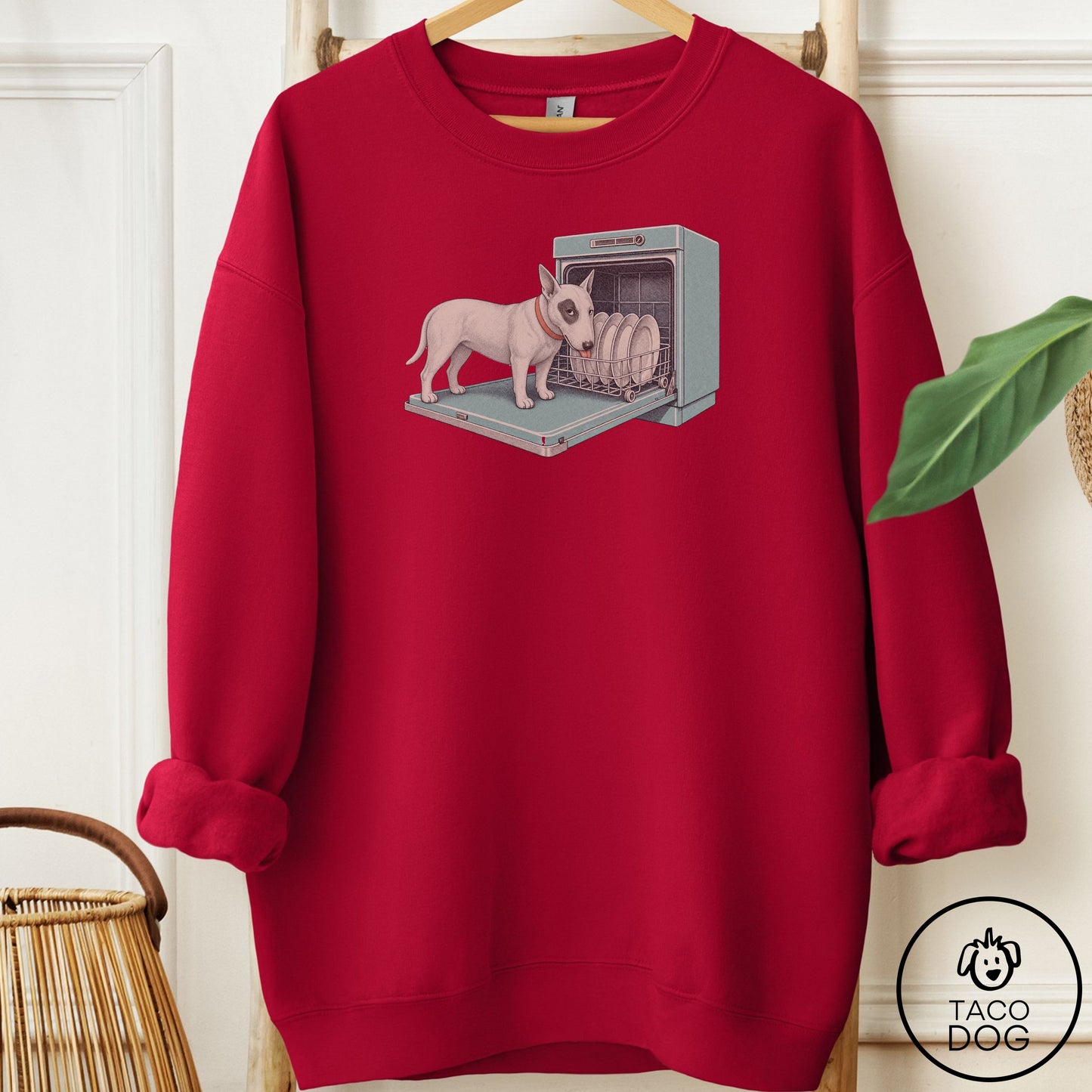 Bull Terrier Lower Rack Sweatshirt