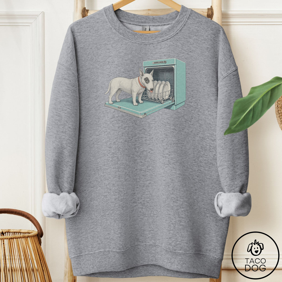 Bull Terrier Lower Rack Sweatshirt