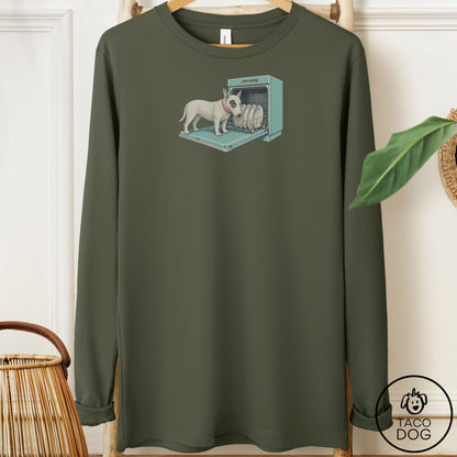 Bull Terrier Lower Rack Long Sleeve Tee