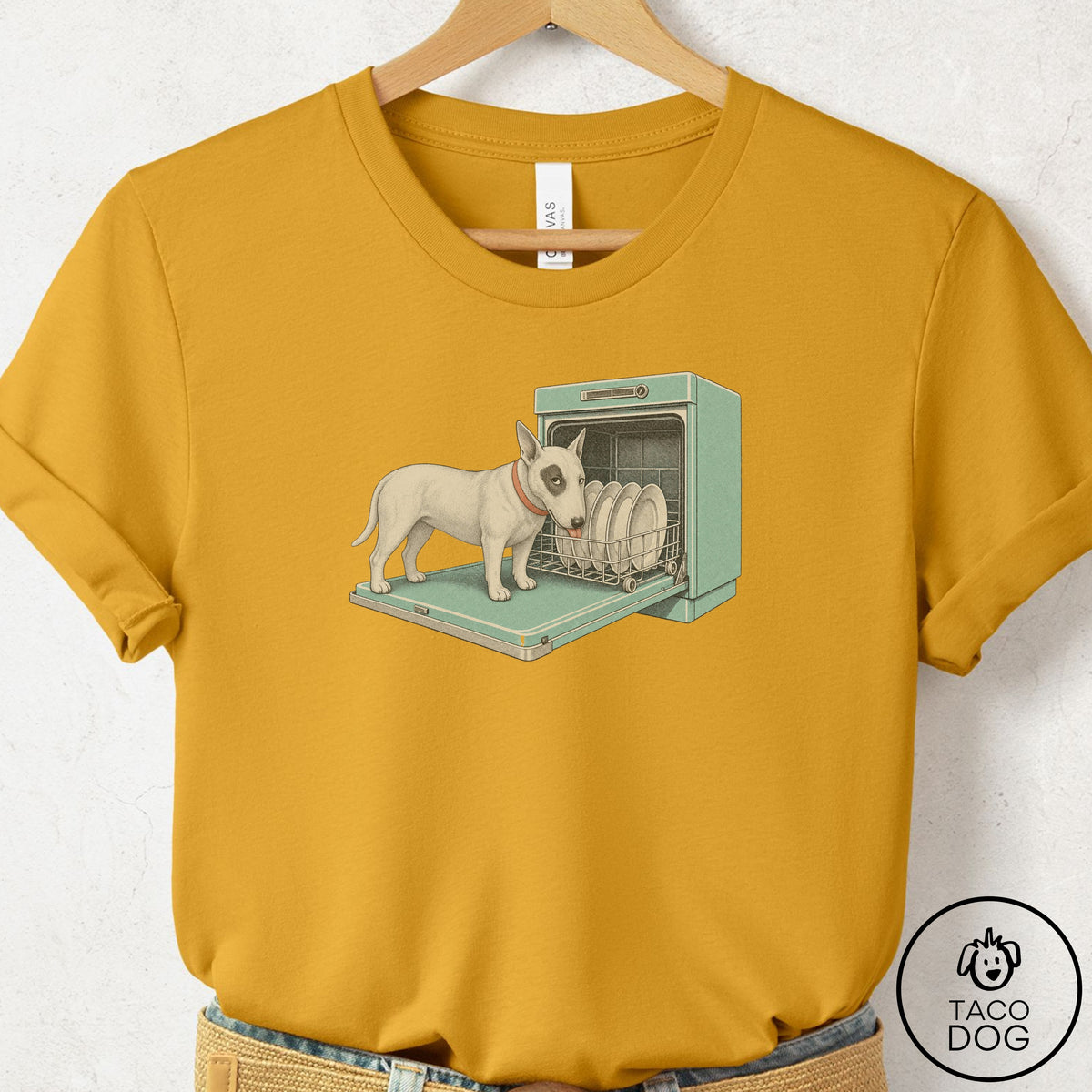 Bull Terrier Lower Rack T-Shirt