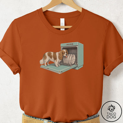 Cavalier King Charles Spaniel Lower Rack T-Shirt