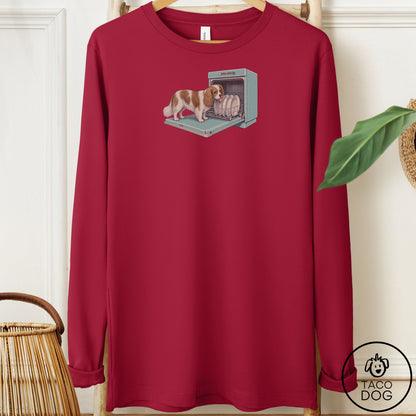Cavalier King Charles Spaniel Lower Rack Long Sleeve Tee