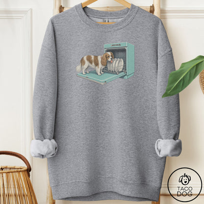 Cavalier King Charles Spaniel Lower Rack Sweatshirt