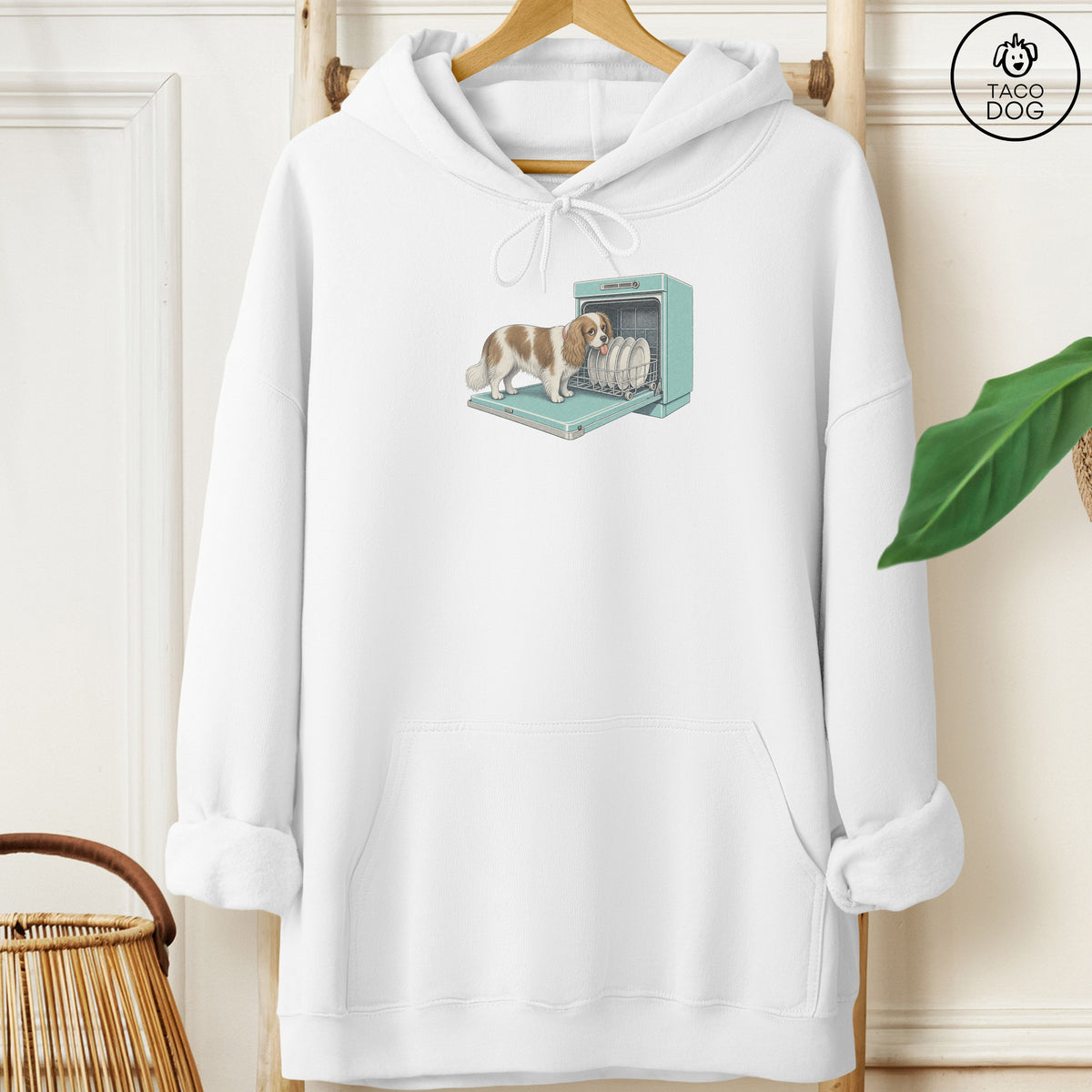 Cavalier King Charles Spaniel Lower Rack Hoodie