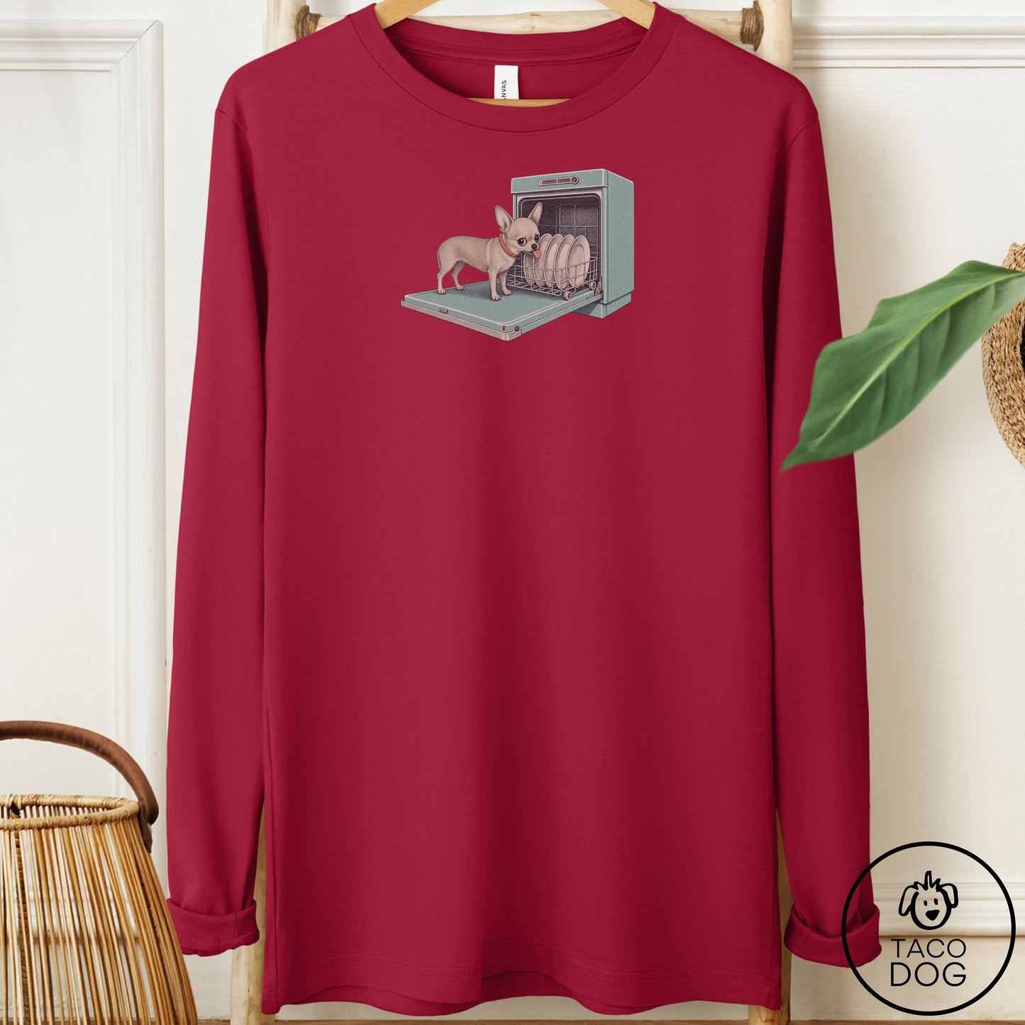 Chihuahua Lower Rack Long Sleeve Tee