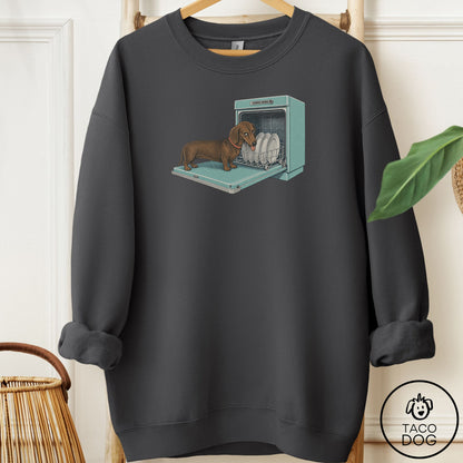 Dachshund Lower Rack Sweatshirt