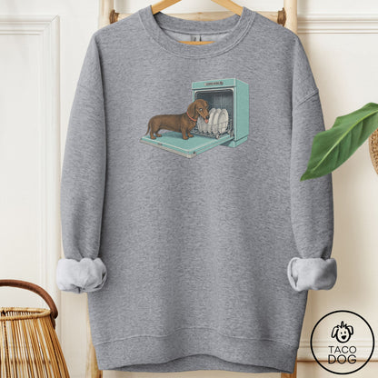 Dachshund Lower Rack Sweatshirt