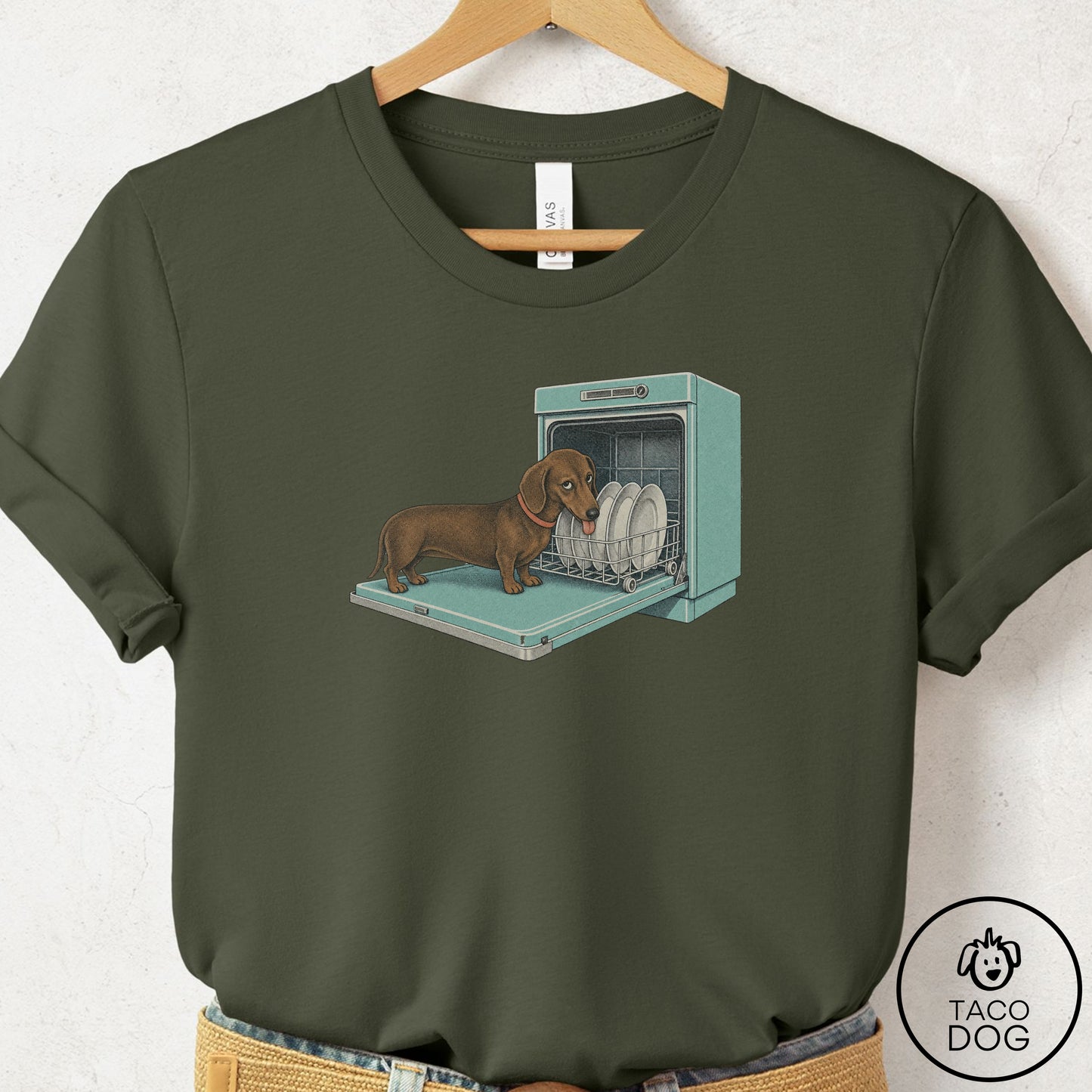 Dachshund Lower Rack T-Shirt
