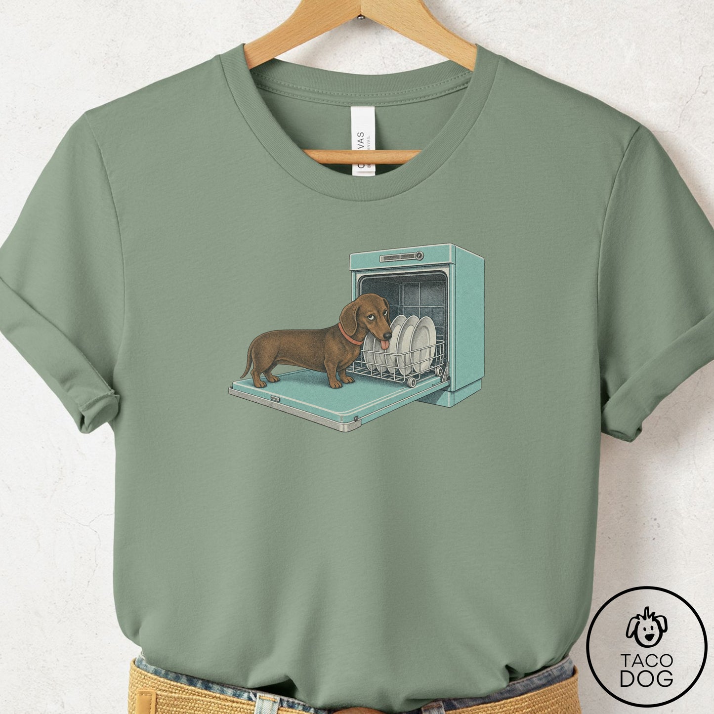 Dachshund Lower Rack T-Shirt