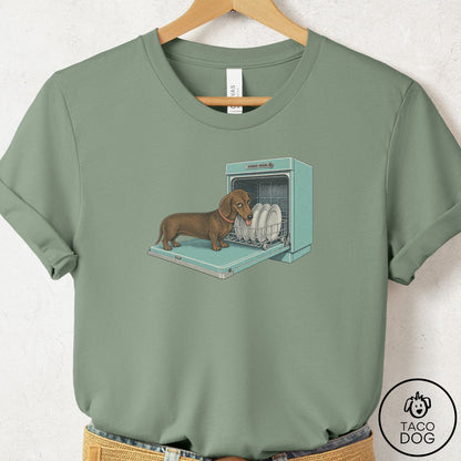 Dachshund Lower Rack T-Shirt