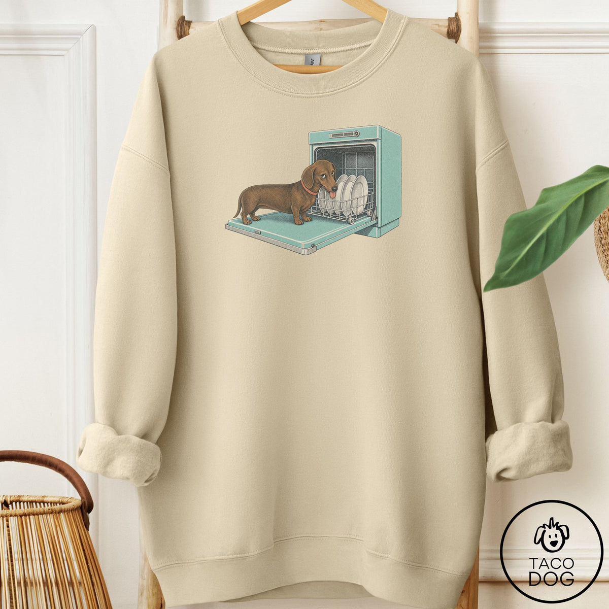 Dachshund Lower Rack Sweatshirt