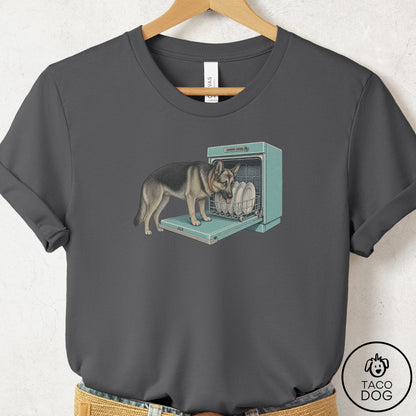 German Shepherd Lower Rack T-Shirt
