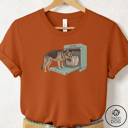 German Shepherd Lower Rack T-Shirt