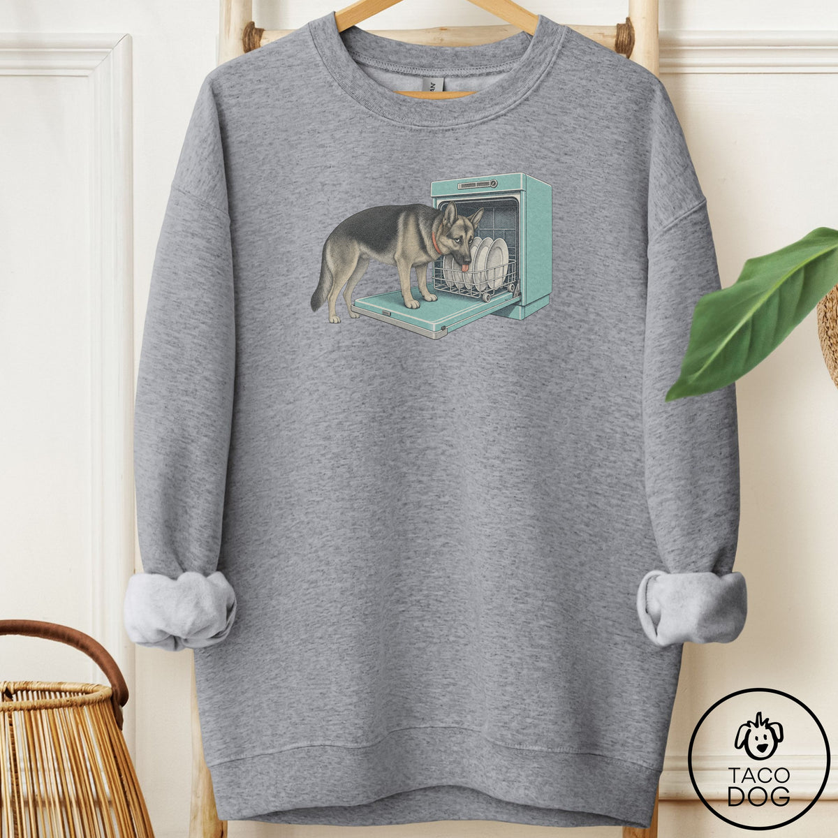 German Shepherd Lower Rack Sweatshirt