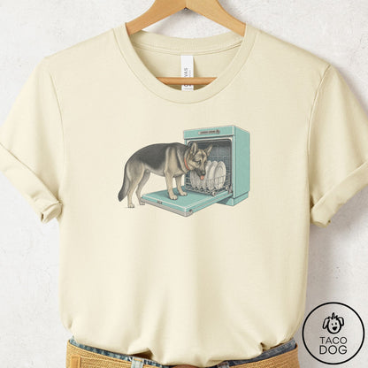 German Shepherd Lower Rack T-Shirt