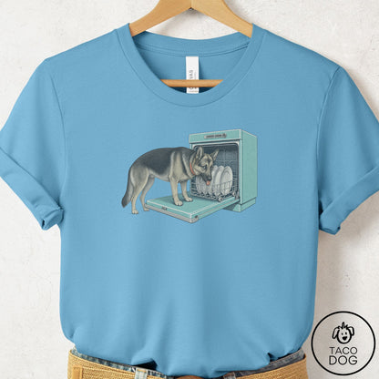 German Shepherd Lower Rack T-Shirt