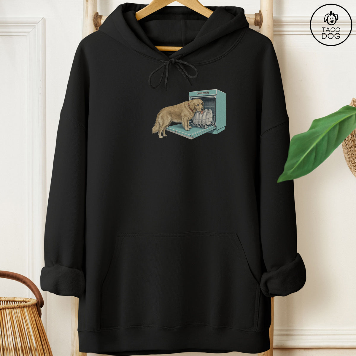Golden Retriever Lower Rack Hoodie