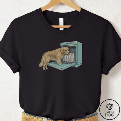 Golden Retriever Lower Rack T-Shirt